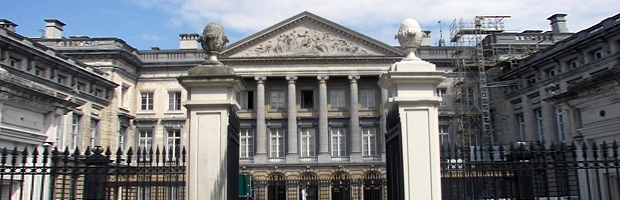 Het federaal parlement van België.